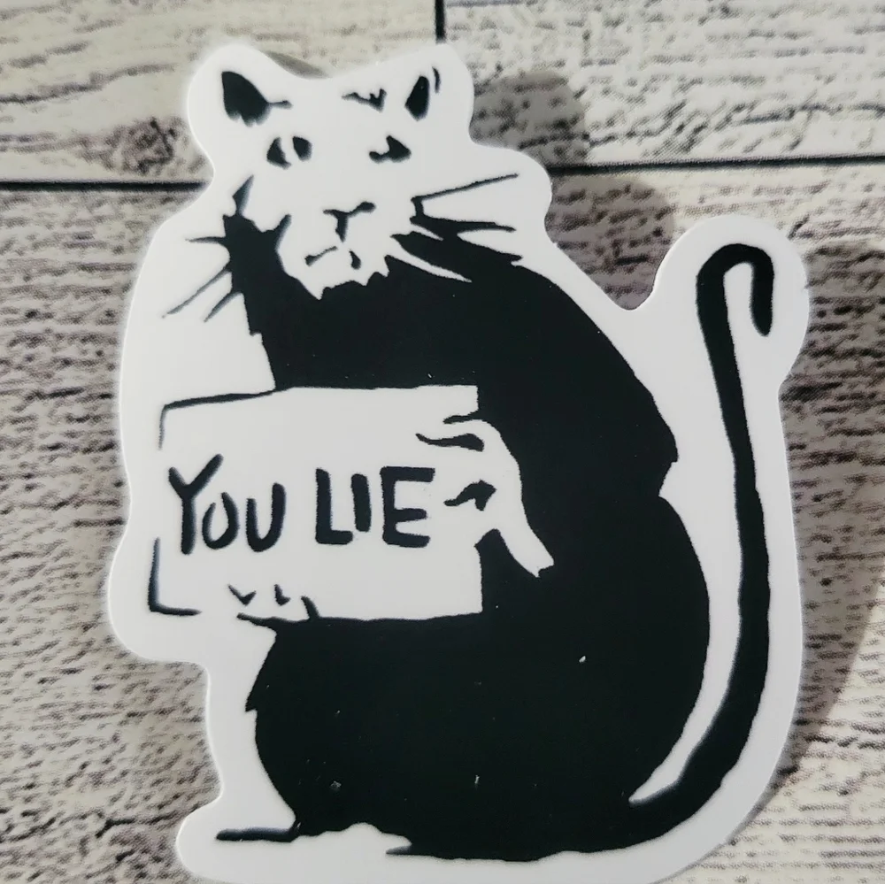 ART Stickers Featuring Banksy & Graffiti Subversive Street Art 100 Stickers